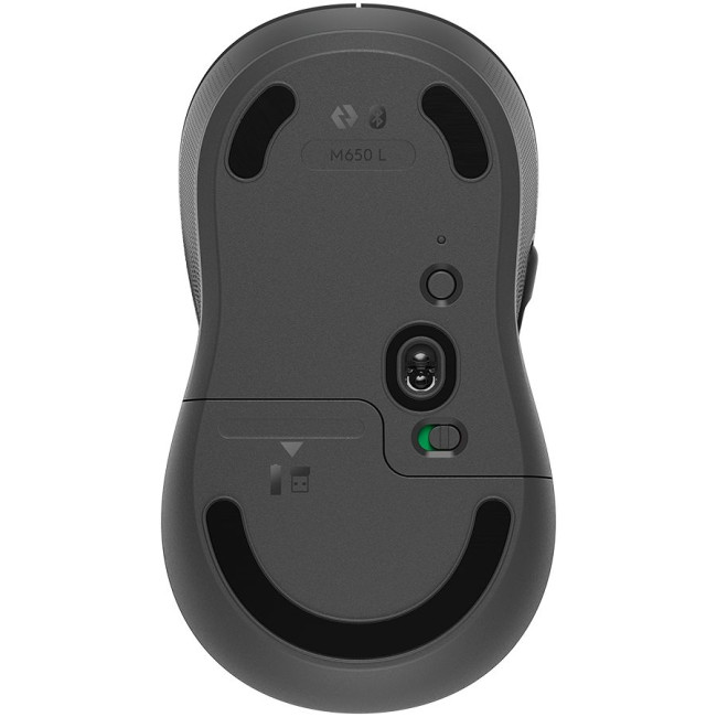 LOGITECH Signature M650 L Wireless Mouse for Business - GRAPHITE - BT - EMEA-914 - M650 L B2B