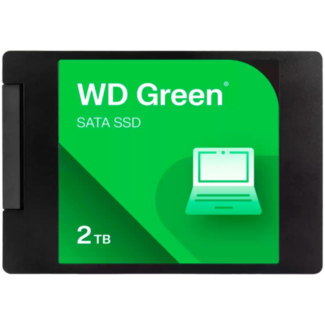 SSD POWERED BY SANDISK WD Green 2TB SATA, 2.5'', 7mm, Read: 545 MBps
