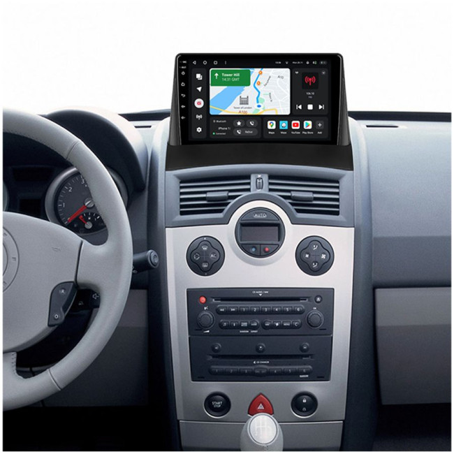 Installation kit for installing GAZER multimedia head units in cars - model BMO-F009