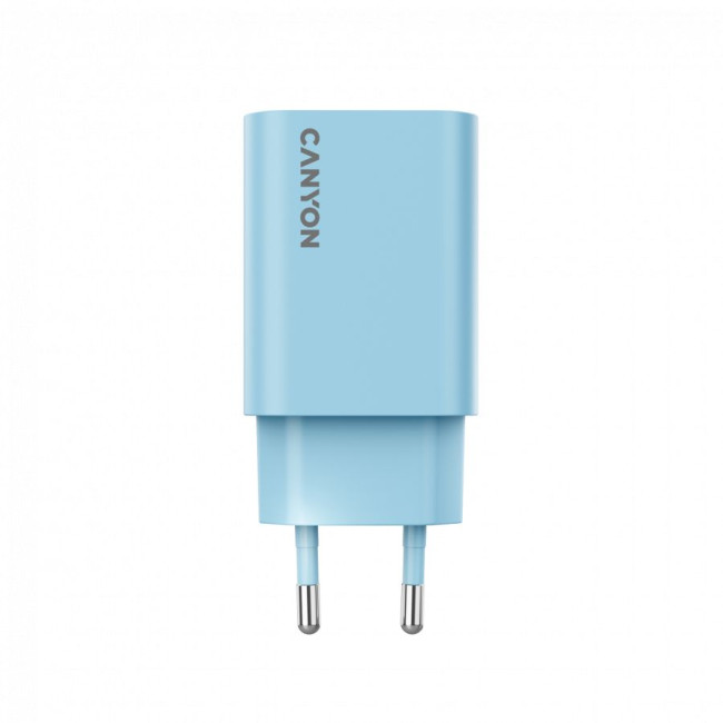 CANYON charger OnCharge 30CL Max Power 30W 1xPD EU Light Blue