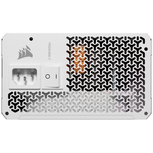 CORSAIR RM1000e White, 1000 Watt, Cybenetics Gold Certified, Fully Modular