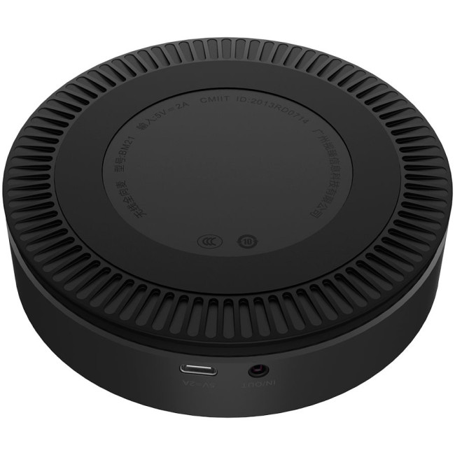 Prestigio Solutions Video Conferencing Speakerphone Alpha: 5W, 6 mic, 5m (Radius), Wireless charging, Connection via USB Type-C, AUX or BT4.2+EDR