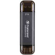 Transcend 2TB, External SSD, ESD310C, USB 10Gbps, Type C/A,