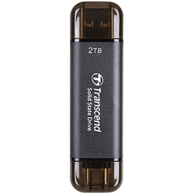 Transcend 2TB, External SSD, ESD310C, USB 10Gbps, Type C/A,