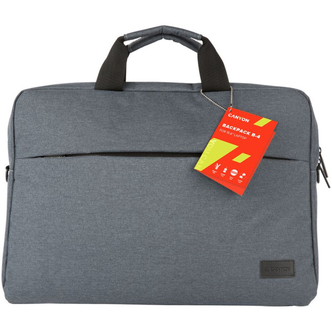 Сумка з текстилю CANYON B-4 Elegant Gray laptop bag