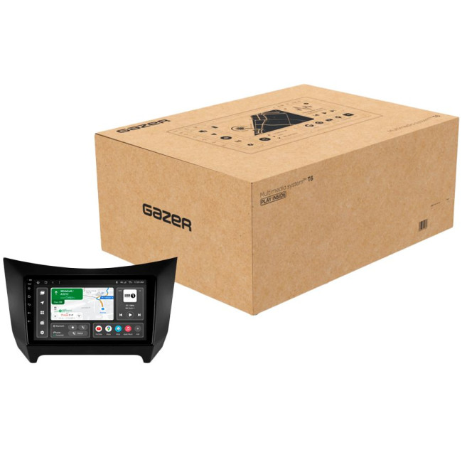 Installation kit for installing GAZER multimedia head units in cars - model 320-F009