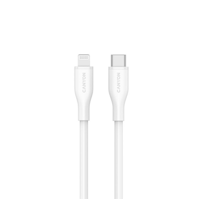 CANYON cable CLNM60 C-L 60W MFI 1m Silicon White