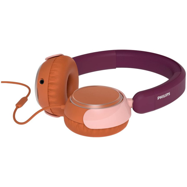 Kids on-ear headphones with microphone, USB Type-C and  3,5 мм Jack Philips TAK2000MP/00