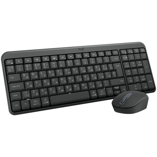 LOGITECH MK250 Compact Bluetooth Wireless Combo - GRAPHITE - UKR - BT - INTNL - 973