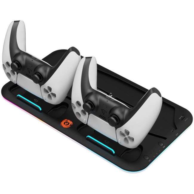 CANYON cooling stand CS-5 RGB PS5 Charge Black