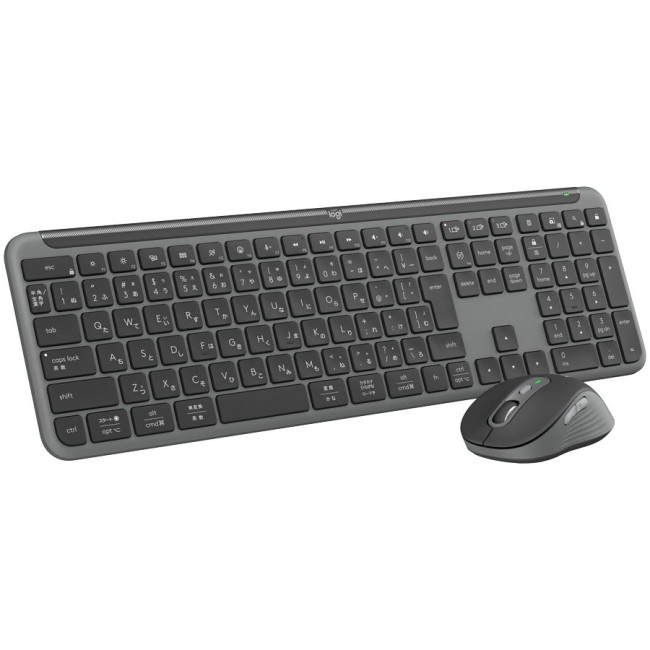 LOGITECH Signature Slim Combo MK950 for Business - GRAPHITE - US INT'L - 2.4GHZ/BT