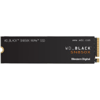 SSD POWERED BY SANDISK WD Black SN850X 1TB M.2 2280 PCIe Gen4 x4 NVMe, Read/Write: 7300/6300 MBps, IOPS 800K/1100K, TBW: 600