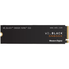 SSD POWERED BY SANDISK WD Black SN850X 1TB M.2 2280 PCIe Gen4 x4 NVMe, Read/Write: 7300/6300 MBps, IOPS 800K/1100K, TBW: 600