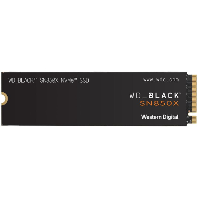 SSD POWERED BY SANDISK WD Black SN850X 1TB M.2 2280 PCIe Gen4 x4 NVMe, Read/Write: 7300/6300 MBps, IOPS 800K/1100K, TBW: 600