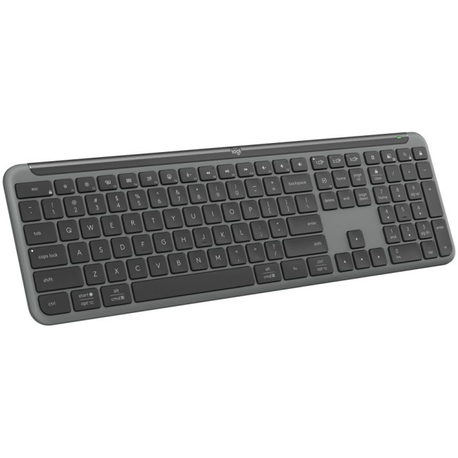 LOGITECH Signature Slim Wireless Keyboard K950 - GRAPHITE - US INT'L - 2.4GHZ/BT - N/A - INTNL-973