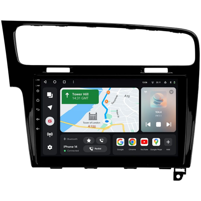Installation kit for installing GAZER multimedia head units in cars - model 5G-F010