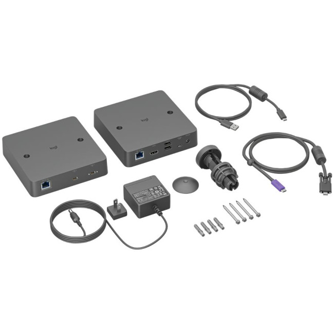LOGITECH EXTEND - BLACK - USB - PLUGCG - EMEA29-953