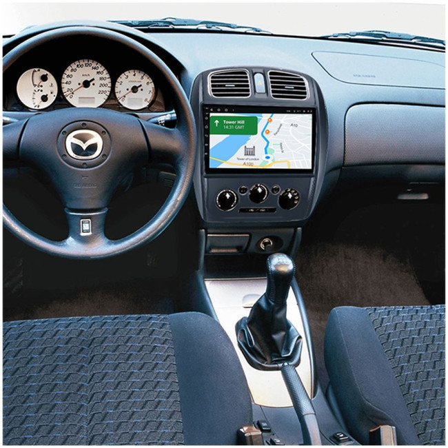 Installation kit for installing GAZER multimedia head units in cars - model BJ-F009