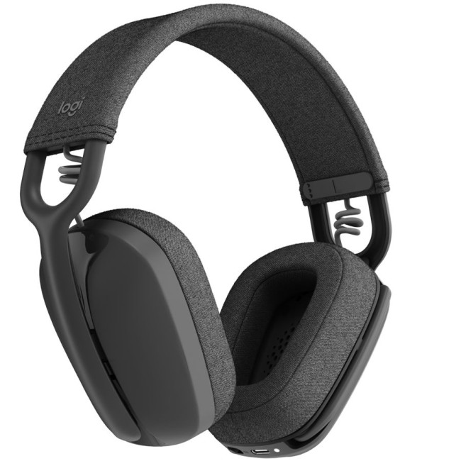 LOGITECH Zone Vibe Wireless UC headset - GRAPHITE, ZOOM, GOOGLE