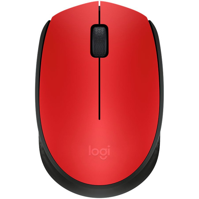LOGITECH M171 Wireless Mouse - RED