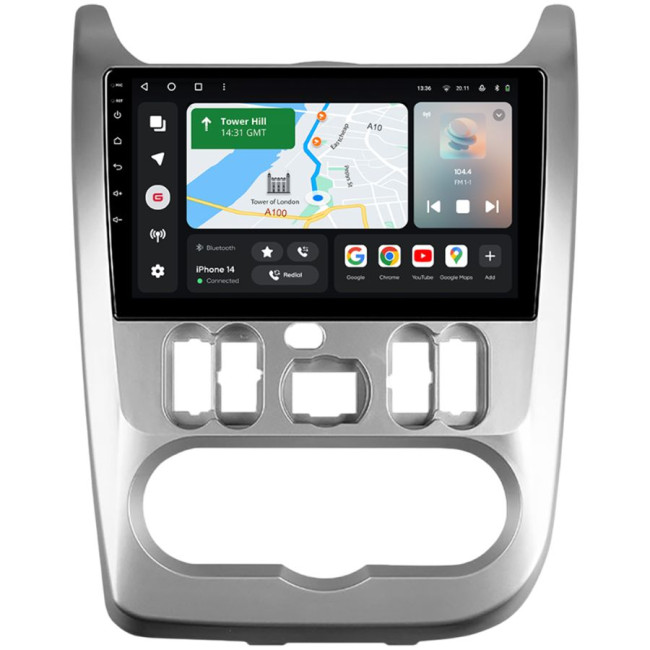 Installation kit for installing GAZER multimedia head units in cars - model B90-F009