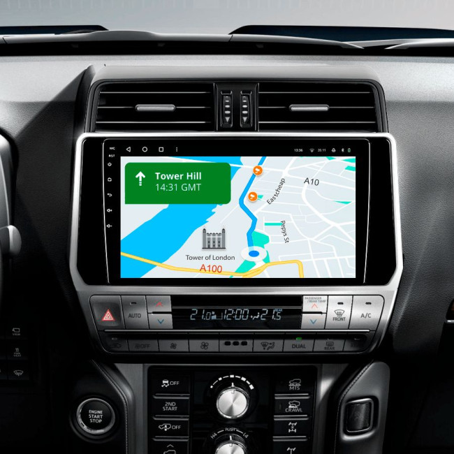 Installation kit for installing GAZER multimedia head units in cars - model J150F2-F010