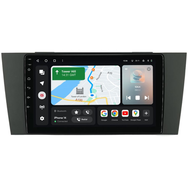 Installation kit for installing GAZER multimedia head units in cars - model BS-F009