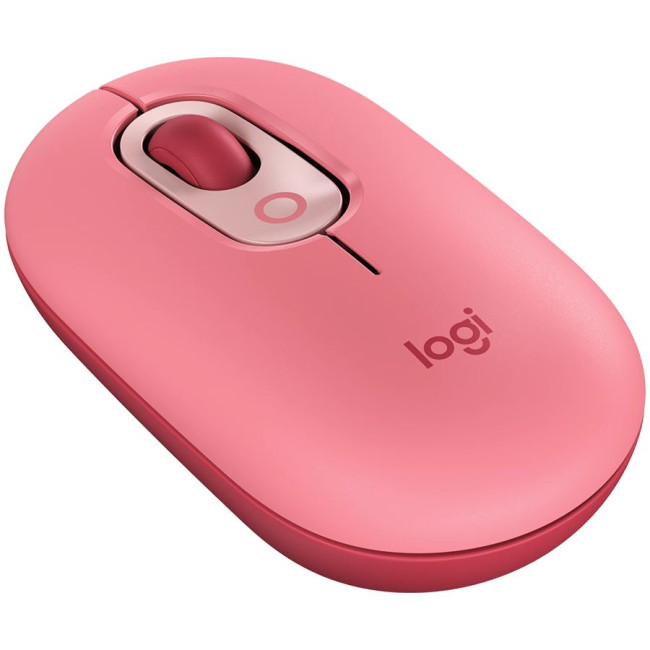 LOGITECH POP Mouse with emoji - ROSE - BT - N/A - EMEA28i-935 - FY25,TERRA