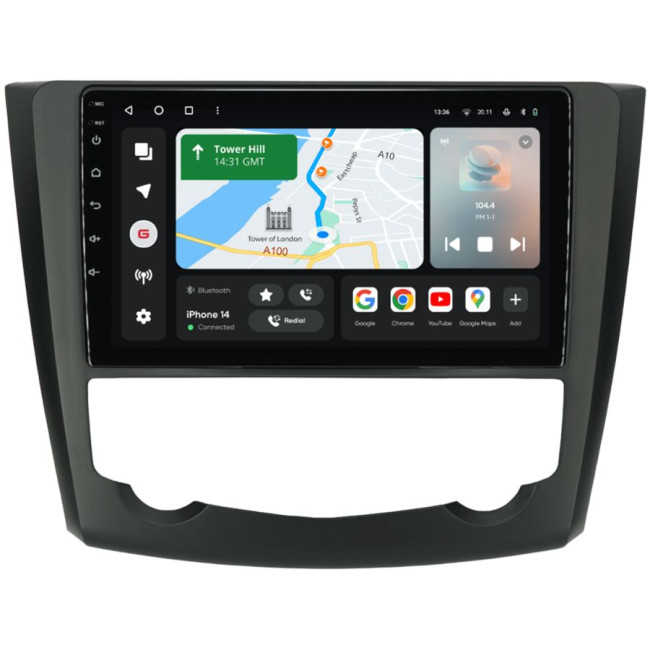 Installation kit for installing GAZER multimedia head units in cars - model CMF/H-F009