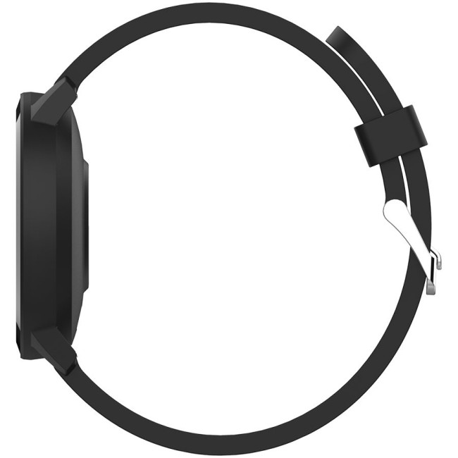 CANYON Lollypop SW-63, Smart watch, 1.3inches IPS full touch screen, Round watch, IP68 waterproof, multi-sport mode, BT5.0, compatibility with iOS and android, black, Host: 25.2*42.5*10.7mm, Strap: 20*250mm, 45g