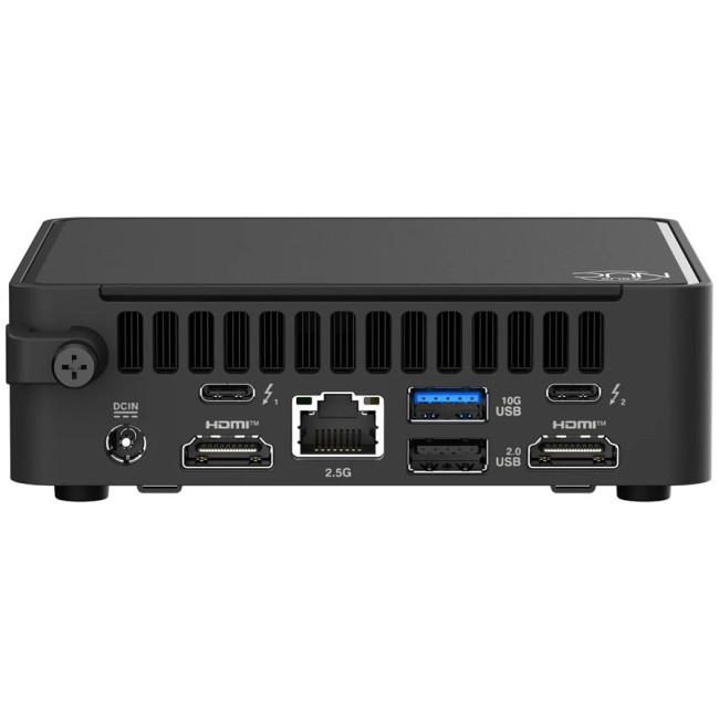 ASUS NUC 15 PRO/RNUC15CRKC500002/Core 5 210H 45W/Intel UHD graphics/no RAM/no Storage/Intel Wi-Fi 7 BE202/USB Total - 7/4 USB Type-A/3 USB Type-C (1x USB3.2 + 2x TB4)/2x HDMI 2.1/Support Displays - 4x 4K/no OS/EU Cord/Kit (L6)/Slim/EAN:4711387949832