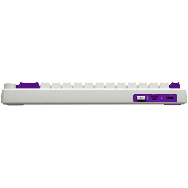 LORGAR KBP70MW, Wireless 65% Mechanical Gaming Keyboard Pro, White, EN layout