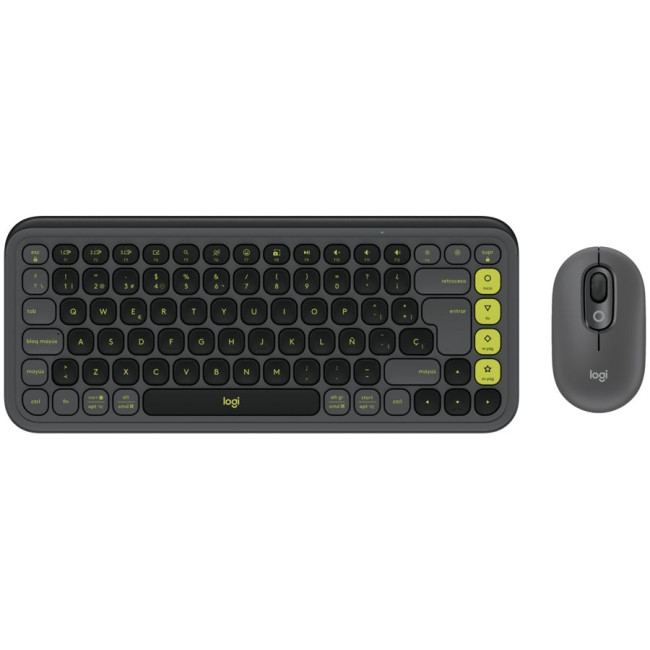 LOGITECH POP ICON COMBO - GRAPHITE - UKR - BT - N/A - INTNL-973