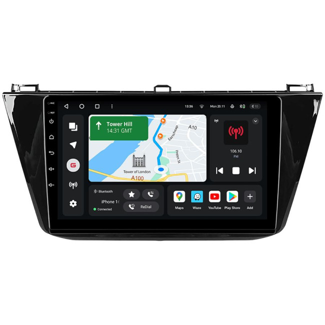 Installation kit for installing GAZER multimedia head units in cars - model AD/H-F010