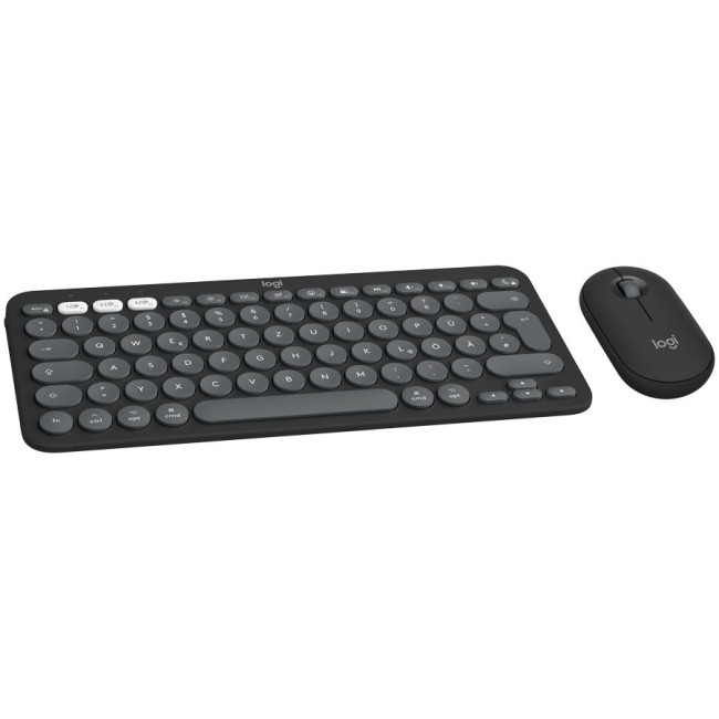 LOGITECH Pebble 2 Combo for Mac - TONAL GRAPHITE - US INT'L - BT  - INTNL-973