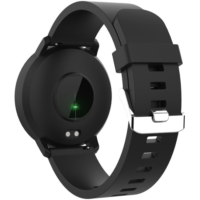 CANYON Lollypop SW-63, Smart watch, 1.3inches IPS full touch screen, Round watch, IP68 waterproof, multi-sport mode, BT5.0, compatibility with iOS and android, black, Host: 25.2*42.5*10.7mm, Strap: 20*250mm, 45g