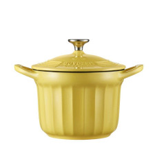 BUYDEEM Enameled Cast Iron Dutch Oven 1,8L, model CP541, color Mellow Yellow