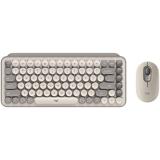LOGITECH POP ICON KEYS - GRAPHITE - UKR - BT - N/A - INTNL-973