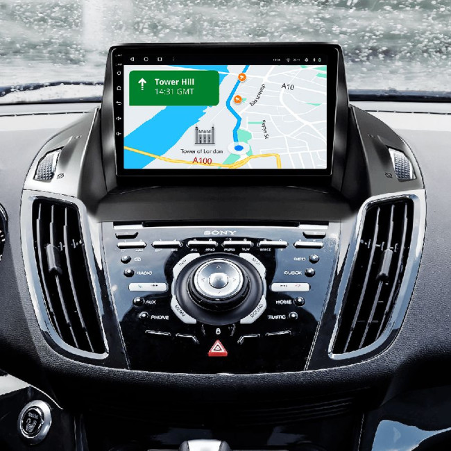 Installation kit for installing GAZER multimedia head units in cars - model C520/L-F009