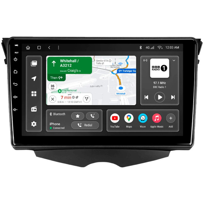 Installation kit for installing GAZER multimedia head units in cars - model FS/H-F009