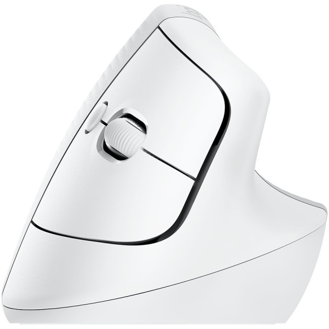 LOGITECH Lift Bluetooth Vertical Ergonomic Mouse - OFF-WHITE/PALE GREY