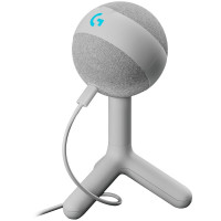 LOGITECH G Yeti Orb RGB Gaming Mic with LIGHTSYNC - OFF WHITE - USB - EMEA28-935