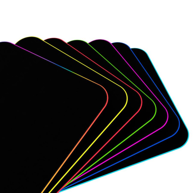Lorgar Steller 913, Gaming mouse pad, High-speed surface, anti-slip rubber base, RGB backlight, USB connection, Lorgar WP Gameware support, size: 360mm x 300mm x 3mm, weight 0.250kg