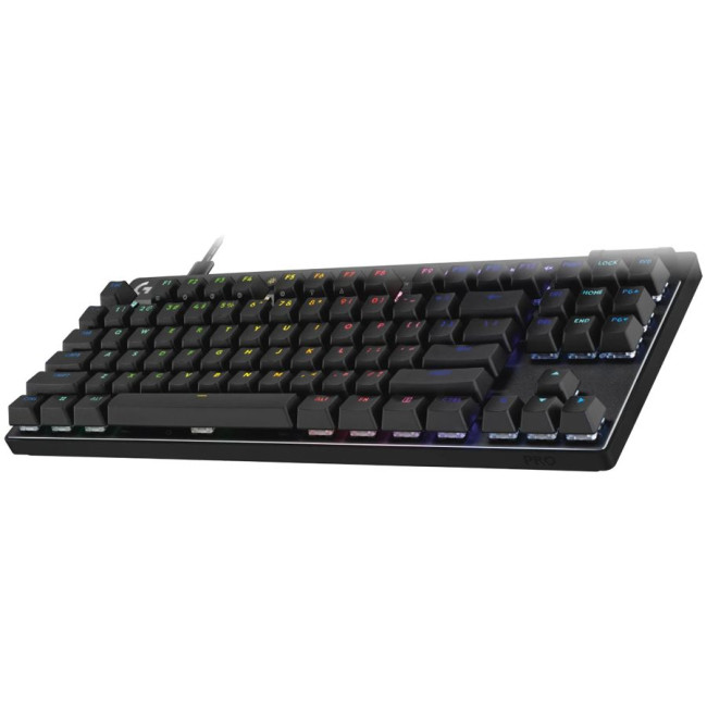 LOGITECH G PRO X TKL RAPID Gaming Keyboard - BLACK - US INT'L - USB - N/A - EMEA28i-935 - LINEAR