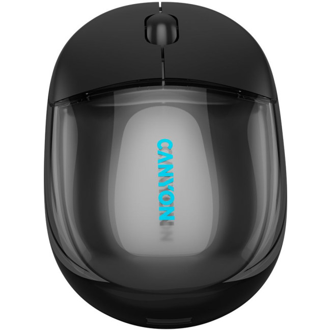 CANYON mouse OnClick 24 BT/ Wireless Transparent/Black