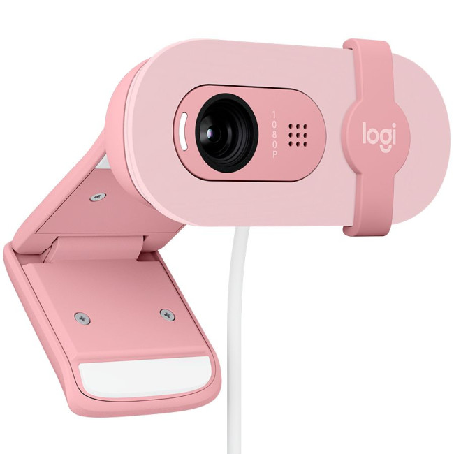 LOGITECH Brio 100 Full HD Webcam - ROSE - USB - EMEA28-935