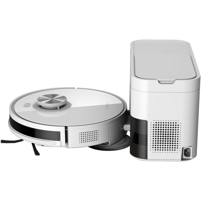 Robot Cleaner w/Dust Collector, white, 2in1 and dust tank, 4000pa, 3200mAh battery