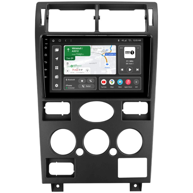 Installation kit for installing GAZER multimedia head units in cars - model CD132-F009