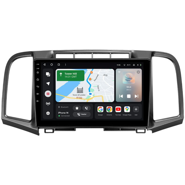 Installation kit for installing GAZER multimedia head units in cars - model AV10-F009