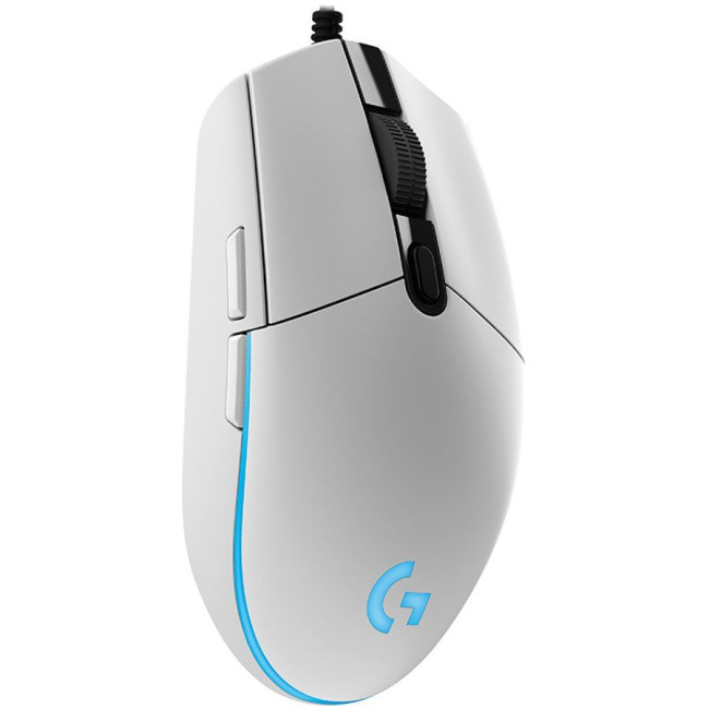 LOGITECH G102 LIGHTSYNC Corded Gaming Mouse - WHITE - USB - EER